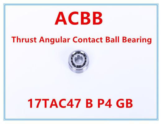 17TAC47 B P4 GBは角の接触のボール ベアリングを押し出した