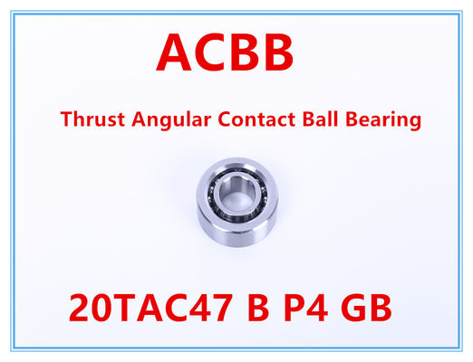 20TAC47 B P4 GBは角の接触のボール ベアリングを押し出した